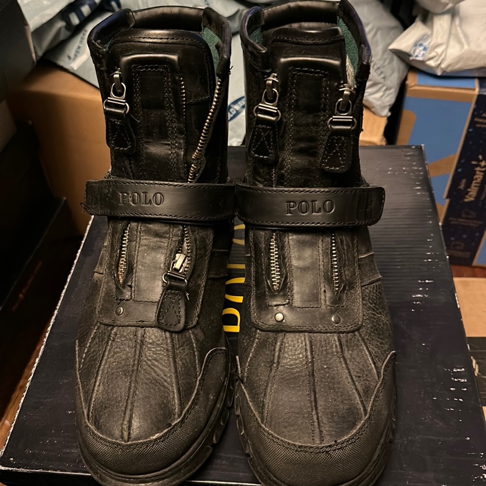 Polo Conquest Hi III Black Boot